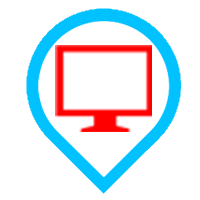 电脑红黄蓝线终点